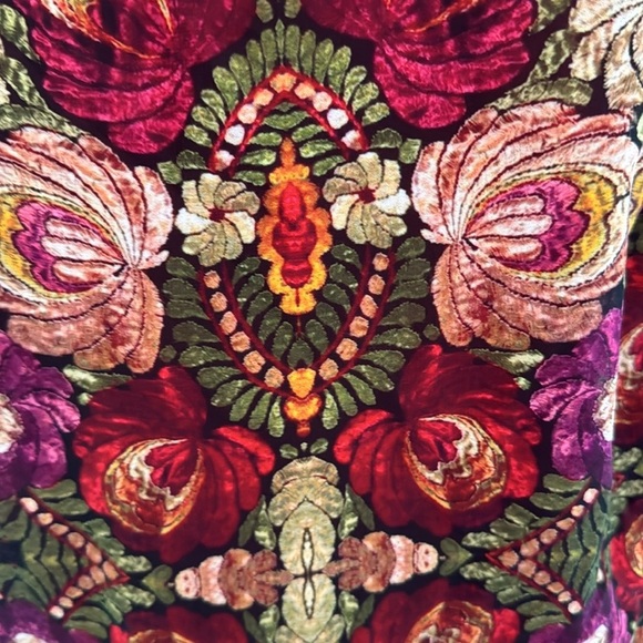 Show Me Your MuMu Gabby Low Back Swingy Floral Chiffon Mini Dress Size Medium - Picture 9 of 13